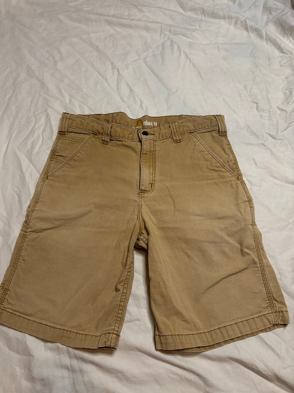 Carhartt Relaxed Fit Canvas Utility Work Shorts